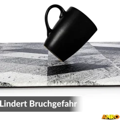 Anti Ermüdungsmatte Stehmatte Arbeitsplatzmatte Bodenmatte Küchenläufer rutschfest Würfel