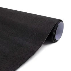 Antirutschmatte Bodenmatte selbsthaftend Teppich Bodenbelag in Meterware Schwarz Nemesis