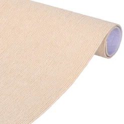 Antirutschmatte Bodenmatte selbsthaftend Teppich Bodenbelag in Meterware Creme