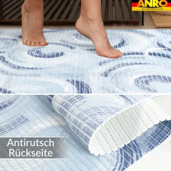 Badematte Weichschaummatte Badvorleger Duschvorleger rutschfest 65cm