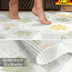 Badematte Weichschaummatte Badvorleger Duschvorleger rutschfest 65cm