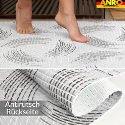 Badematte Weichschaummatte Badvorleger Duschvorleger rutschfest 65cm