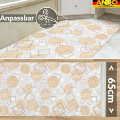 Badematte Weichschaummatte Badvorleger Duschvorleger rutschfest 65cm