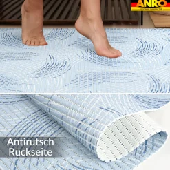 Badematte Weichschaummatte Badvorleger Duschvorleger rutschfest 65cm