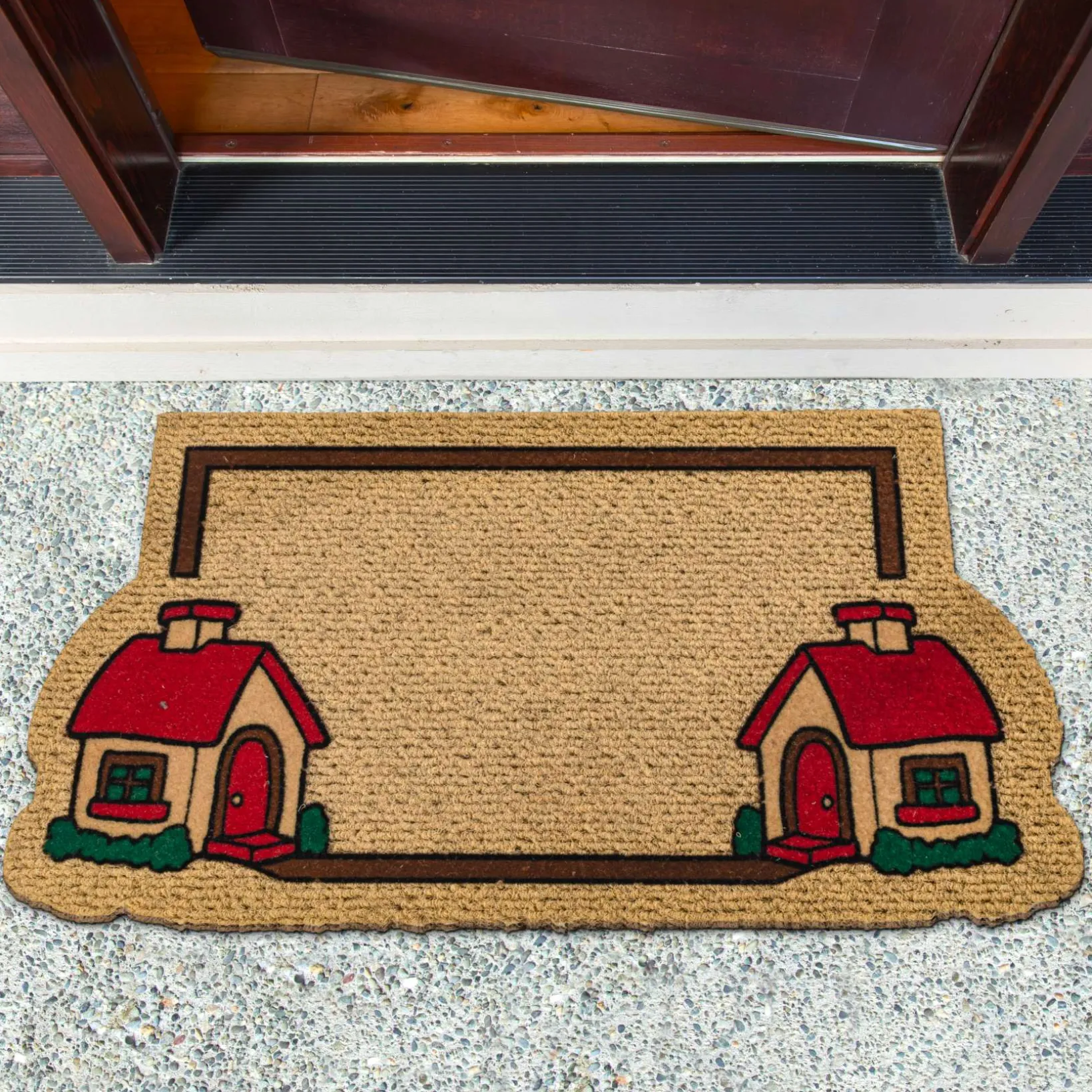 Fußmatte Schmutzfangmatte Türvorleger rutschfest Home 40x70cm