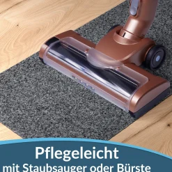 Fußmatte Schuhparkplatz Sauberlaufmatte Türmatte Grau in verschiedenen Breiten & Längen