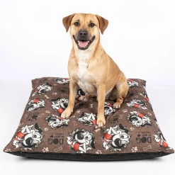 Hundekissen Hundematte abwaschbar Hunde Kissen 4 Größen Hundemotive Braun