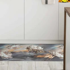 Küchenläufer abwaschbar Küchenteppich rutschfest Teppichläufer Läufer Flur pflegeleicht Elysium 52cm Breite