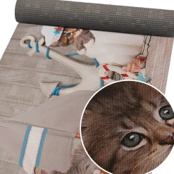 Küchenläufer abwaschbar Küchenteppich rutschfest Teppichläufer Läufer Flur pflegeleicht kleine Matrosen 52cm Breite