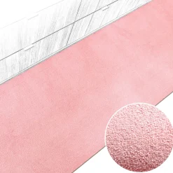 Küchenläufer Küchenteppich abwaschbar Rosa Mikrofaser