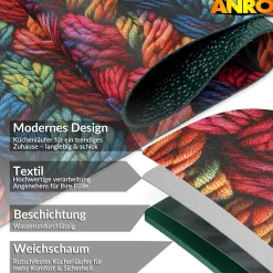 Küchenläufer Küchenteppich Läufer Flur Teppichläufer Sprinty Drappo 52cm Breite