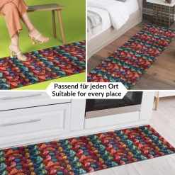 Küchenläufer Küchenteppich Läufer Flur Teppichläufer Sprinty Drappo 52cm Breite