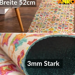 Küchenläufer Küchenteppich Läufer Flur Teppichläufer Sprinty Abbraccio 52cm Breite