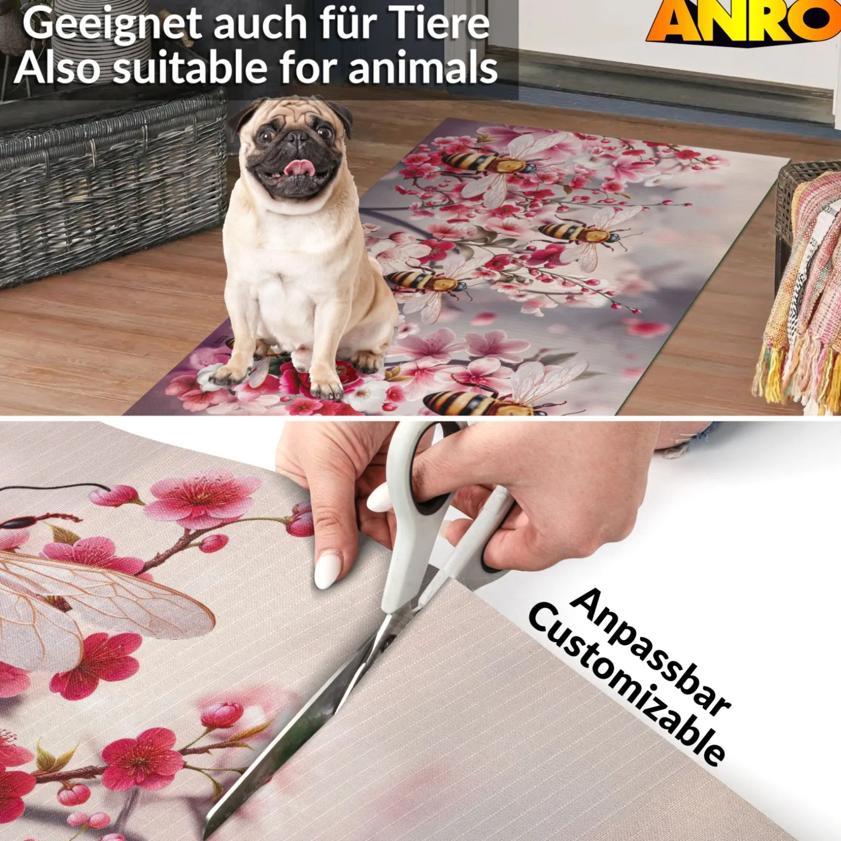 Küchenläufer Küchenteppich Läufer Flur Teppichläufer Sprinty Bosforo 52cm Breite