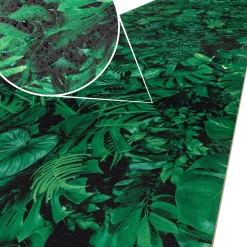 Küchenläufer Küchenteppich Läufer Flur Teppichläufer rutschfest Palme