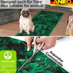 Küchenläufer Küchenteppich Läufer Flur Teppichläufer rutschfest Palme