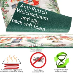 Küchenläufer Küchenteppich Läufer Flur Teppichläufer Sprinty Nussknacker 52cm Breite
