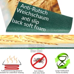 Küchenläufer Küchenteppich Läufer Flur Teppichläufer Sprinty Ähre 52cm Breite
