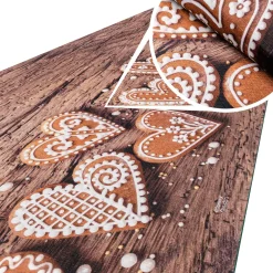 Küchenläufer Küchenteppich Läufer Flur Teppichläufer Sprinty Cookies 52cm Breite