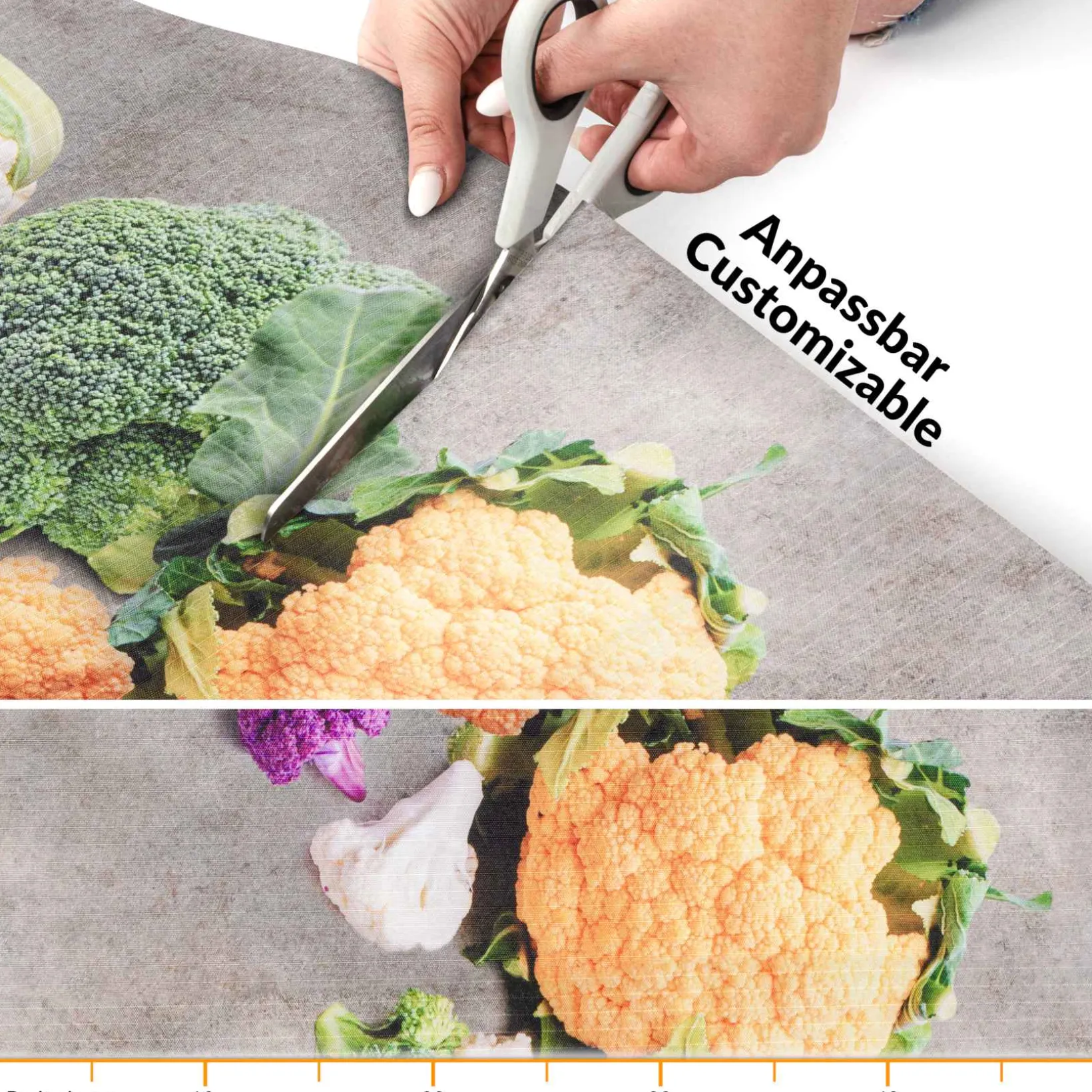 Küchenläufer Küchenteppich Läufer Flur Teppichläufer Sprinty Cavolfiore 52cm Breite
