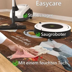 Küchenläufer Küchenteppich Läufer Flur Teppichläufer Sprinty Gelati Mehrfarbig 50cm Breit