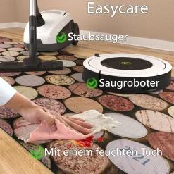 Küchenläufer Küchenteppich Läufer Flur Teppichläufer Sprinty Malaga Mehrfarbig 50cm Breit