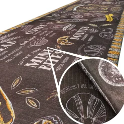 Küchenläufer Küchenteppich Läufer Flur Teppichläufer Sprinty Bakery Mehrfarbig 50cm Breit
