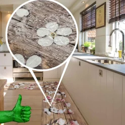 Küchenläufer Küchenteppich Läufer Flur Teppichläufer Sprinty Gemme Mehrfarbig 50cm Breit