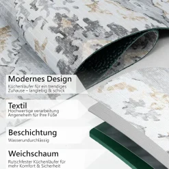 Küchenläufer Küchenteppich Läufer Flur Teppichläufer Sprinty Ofelia Lilla 50cm Breit