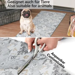Küchenläufer Küchenteppich Läufer Flur Teppichläufer Sprinty Ofelia Lilla 50cm Breit