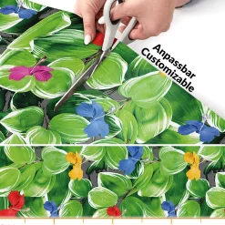 Küchenläufer Küchenteppich Läufer Flur Teppichläufer Fliesengarten Mehrfarbig 80cm Breit