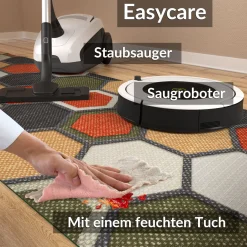 Küchenläufer Teppichläufer Läufer Flur Küchenteppich rutschfest pflegeleicht Elandra Breite 52cm