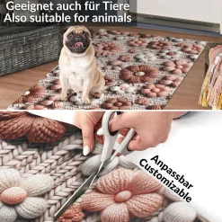 Küchenläufer Teppichläufer Läufer Flur Küchenteppich rutschfest pflegeleicht Novara Breite 52cm