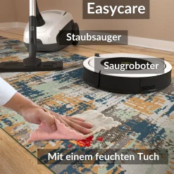 Küchenläufer Teppichläufer Läufer Flur Küchenteppich rutschfest pflegeleicht Ruvina Breite 52cm