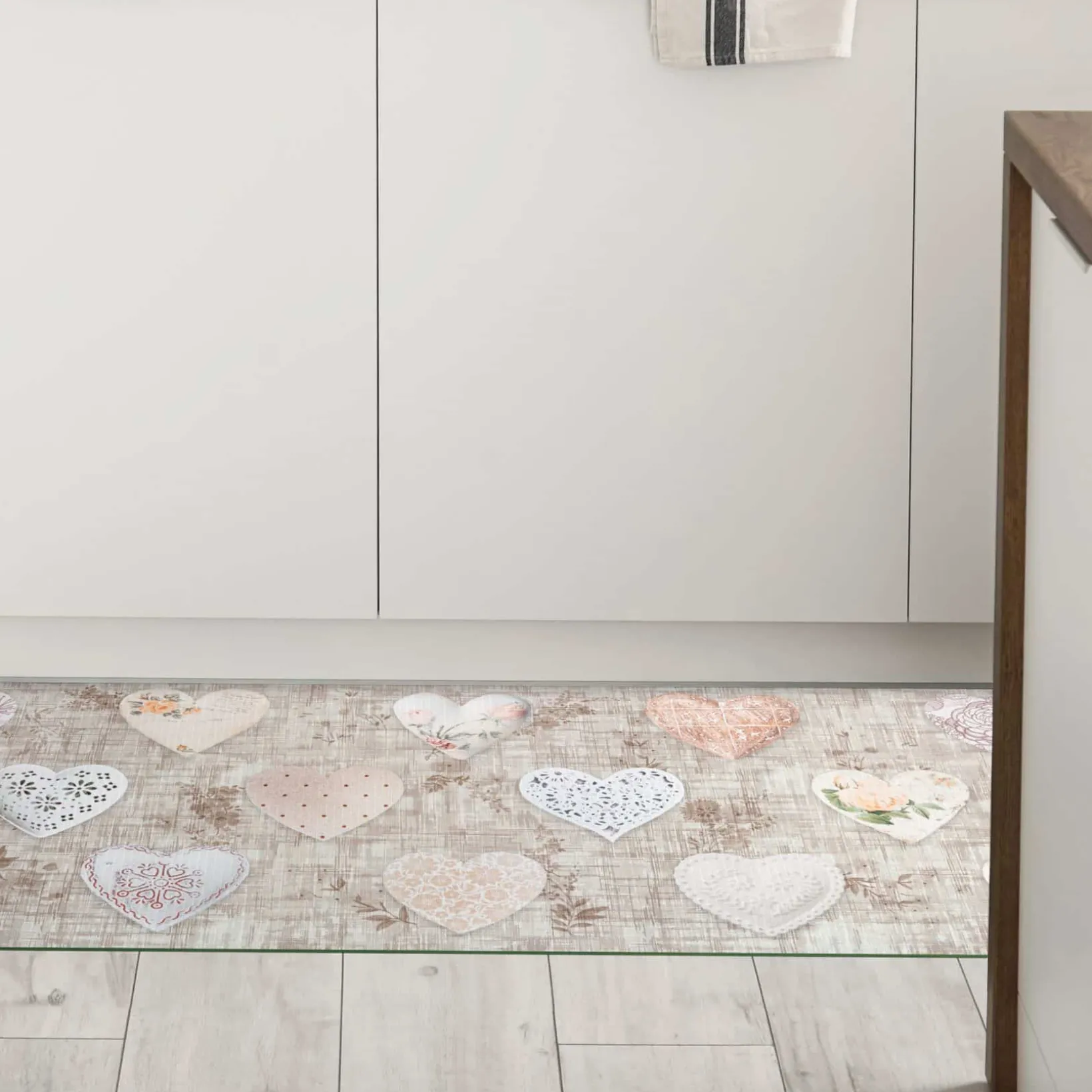 Küchenläufer Teppichläufer Läufer Flur Küchenteppich rutschfest pflegeleicht Malora Breite 52cm