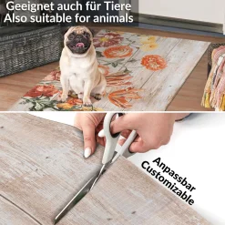 Küchenläufer Teppichläufer Läufer Flur Küchenteppich rutschfest pflegeleicht Serina Breite 52cm