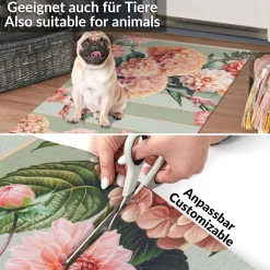Küchenläufer Teppichläufer Läufer Flur Küchenteppich rutschfest pflegeleicht Liora Breite 52cm