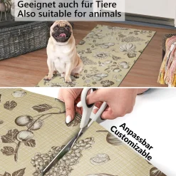 Küchenläufer waschbar Küchenteppich rutschfest Sprinty Farm 52cm Breite