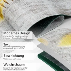 Küchenläufer waschbar Küchenteppich rutschfest Sprinty Trattoria 52cm Breite