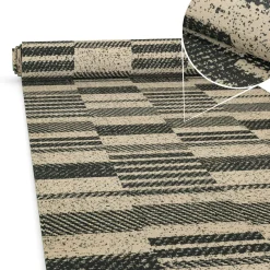 Küchenläufer waschbar Küchenteppich rutschfest Sprinty Barcode 52cm Breite