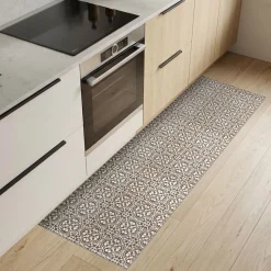 Küchenteppich Küchenläufer abwaschbar Teppichläufer Küche rutschfest Flur Läufer pflegeleicht Stella Breite 67cm