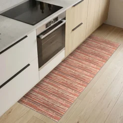 Küchenteppich Küchenläufer abwaschbar Teppichläufer Küche rutschfest Flur Läufer pflegeleicht Terra Breite 67cm