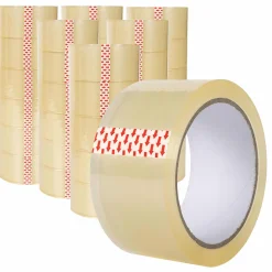 Klebeband Paketklebeband Paketband Packband BOPP 66m x 48mm Transparent 6er oder 36er Rollen Set