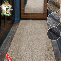 Läufer Flur Teppichläufer Flur Teppich Sauberlaufmatten Schmutzfangmatte Meterware | Breite 100cm