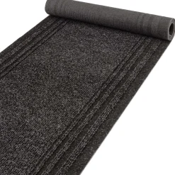 Läufer Flur Teppichläufer Flur Teppich Küchenläufer Anthrazit 67cm Breit