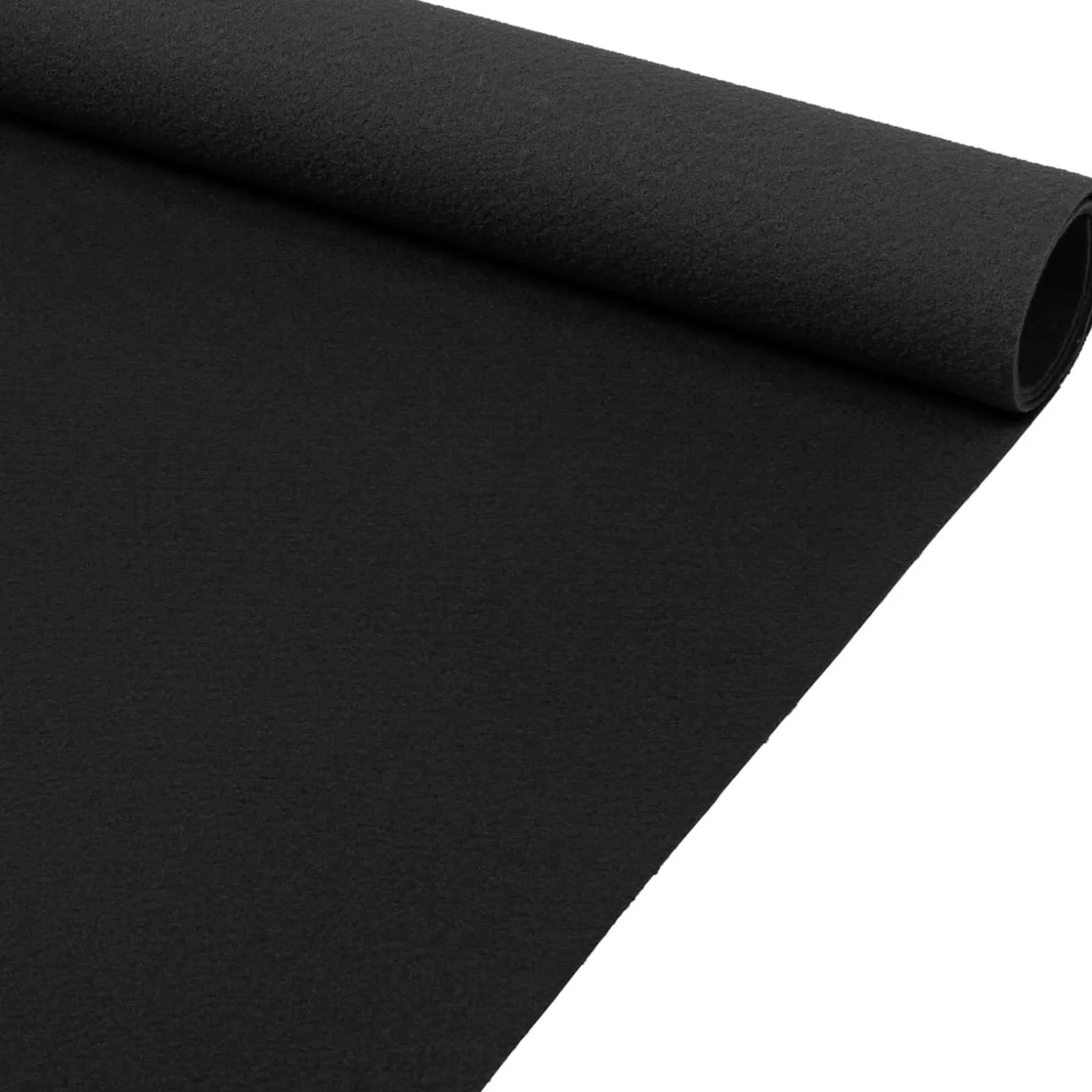 Messeteppich Eventteppich Schwarz Teppich für Messe Event Messeboden Meterware BFL-S1 Alex
