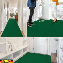 Messeteppich Rips Teppich für Messe Büro Eventteppich Grün Meterware BFL-S1 Yula