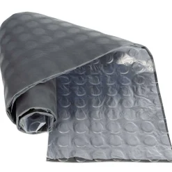 Noppenmatte Gummimatte Meterware TPE Gummiläufer Gummi Bodenbelag Noppen 3mm Schwarz Breite 140cm