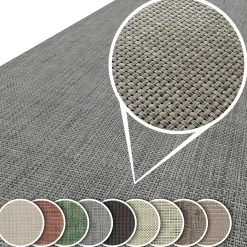 Outdoorteppich Teppichläufer Küchenläufer Rattan Tatami | 50/ 67/ 100 cm Breit
