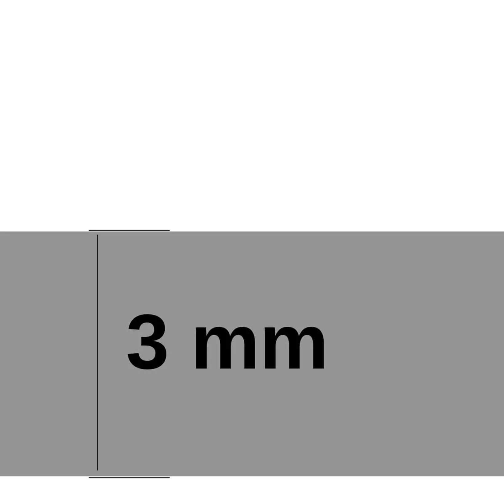 SBR Gummimatte Meterware Gummi Bodenbelag Glatt Schwarz 3mm 100cm Breite